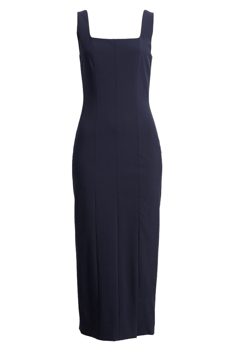 Dineza Midi Sheath Dress, Alternate, color, DK BU