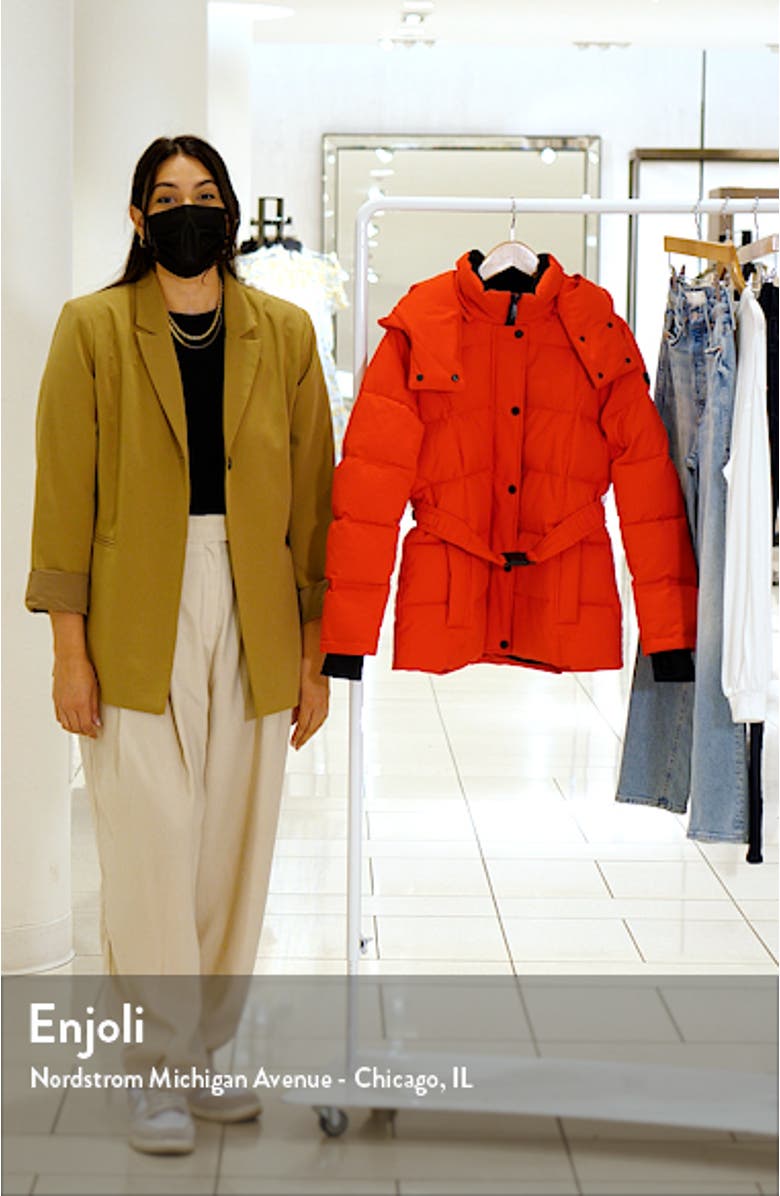 Water Repellent Parka with Detachable Hood, sales video thumbnail