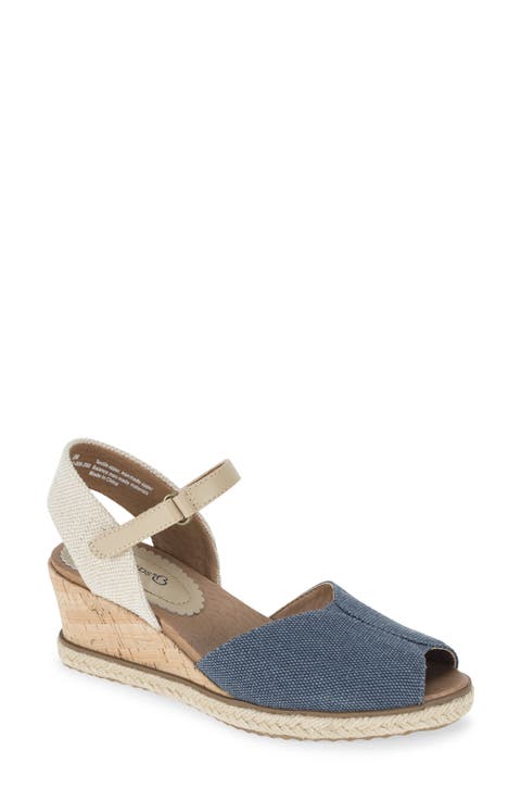 Odetta Espadrille Wedge Sandal (Women)