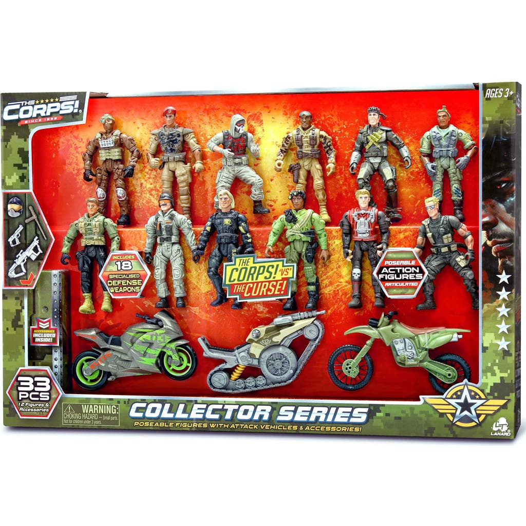 Lanard The Corps! Collector Series 12 Pack Action Figures, 3+ in Multicolored  product