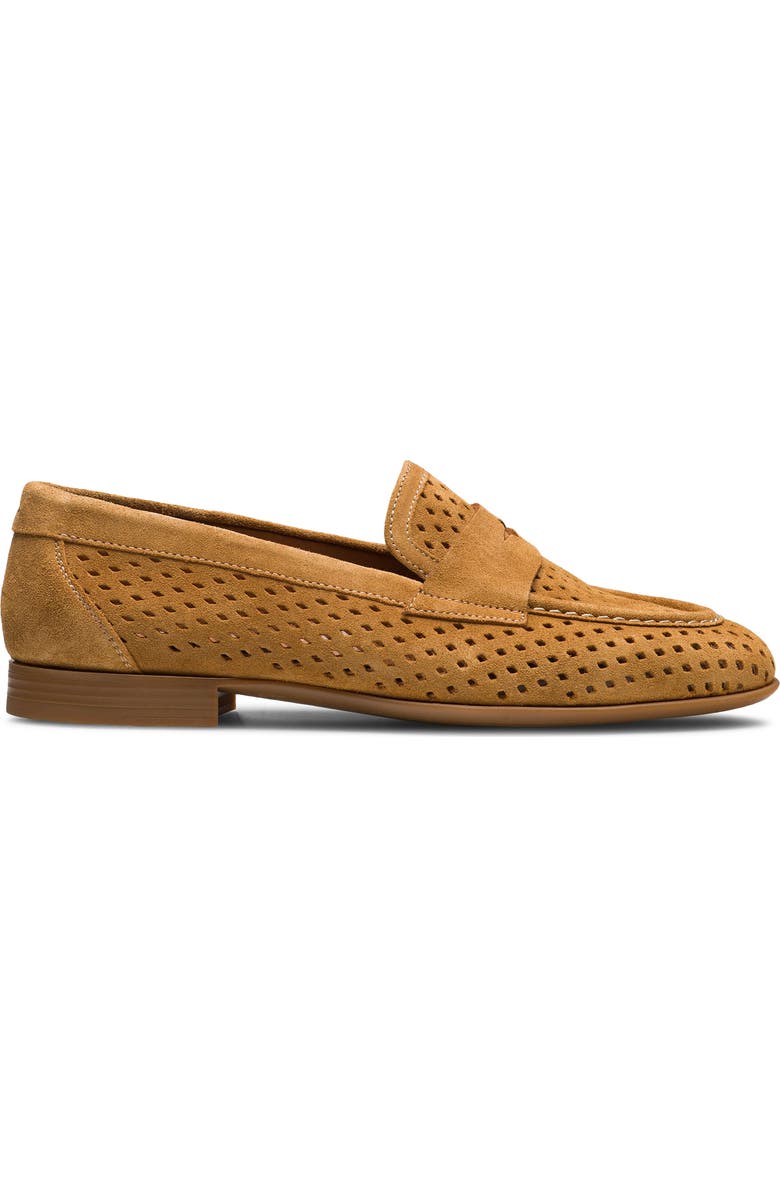 Magnanni Crista Perforated Penny Loafer, Alternate, color,