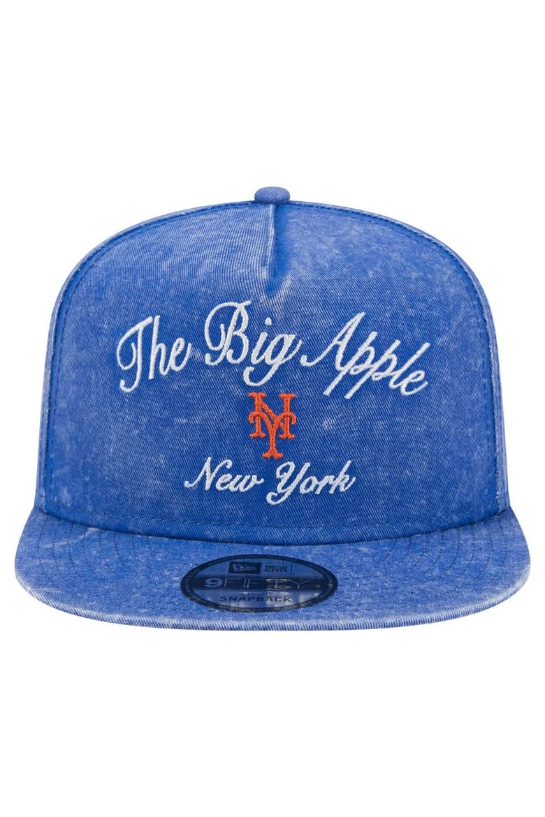 Men's New Era Royal New York Mets City Slogan A-Frame 9FIFTY Snapback Hat, Alternate, color, Royal