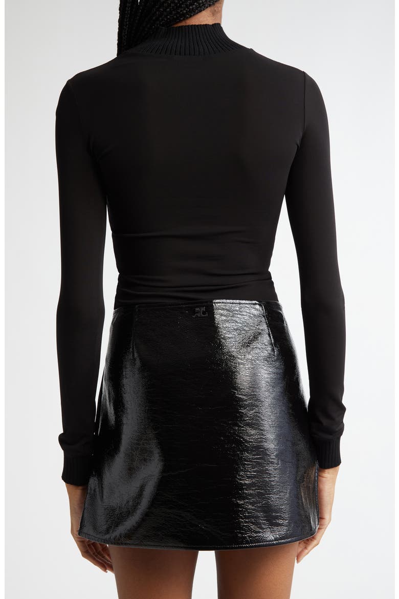 Re-Edition Second Skin Top, Alternate, color, BLACK