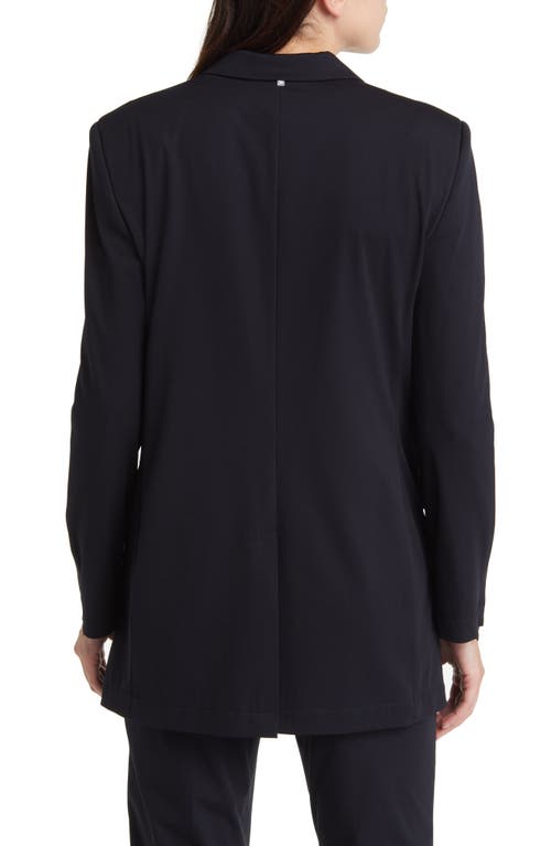 Hugo Boss Boss Jexotta Notch Lapel Blazer In Blue