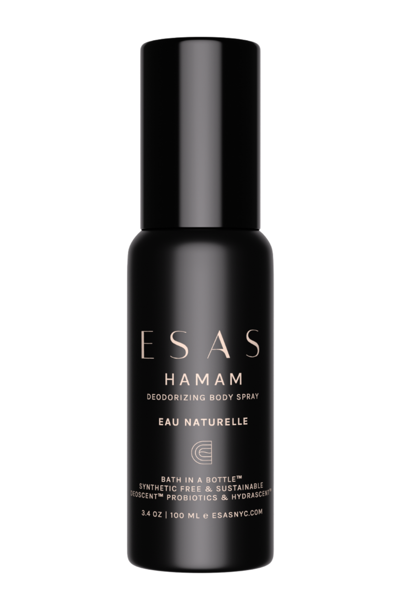 Eau Naturelle Hamam Organic Deo Body Spray - Warm Tonka & Vanilla Cashmere, Main, color, Black
