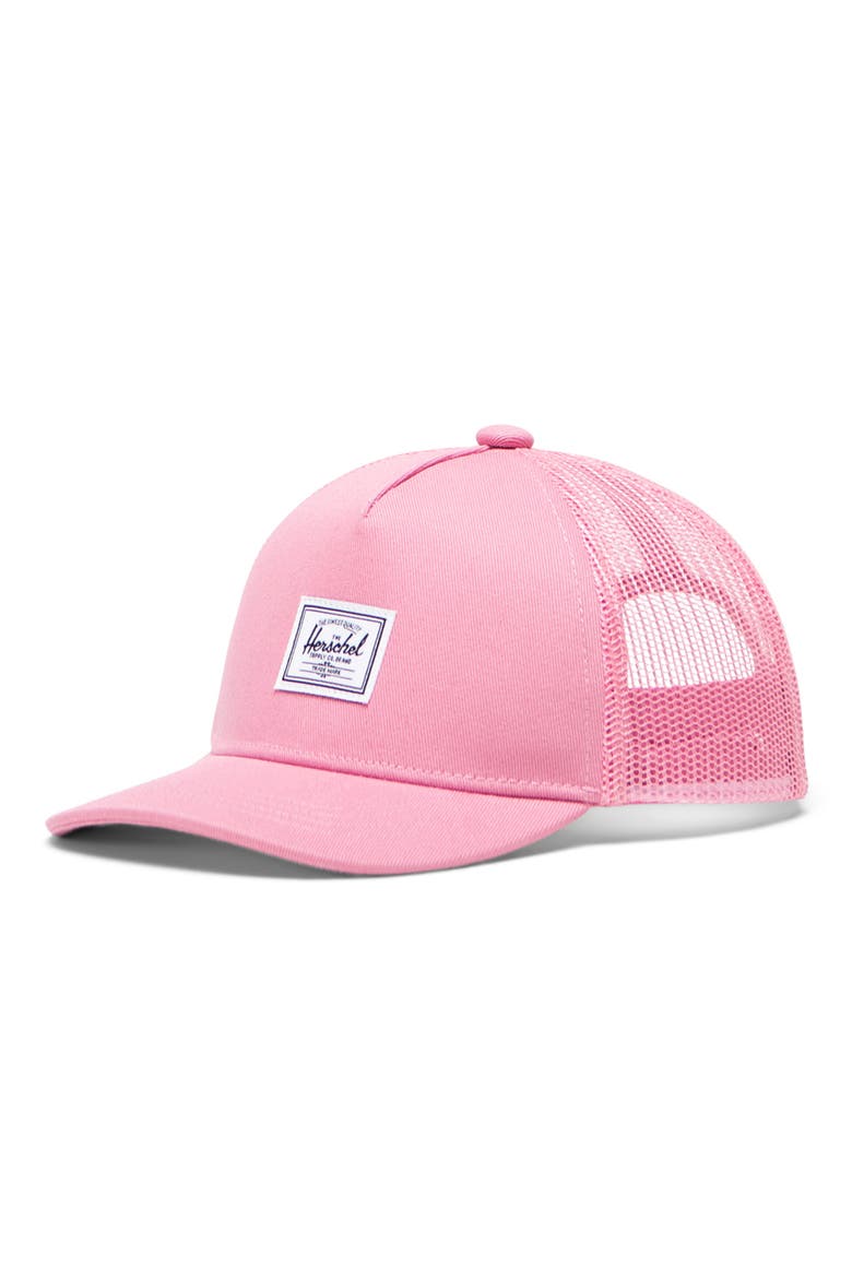 Whaler Mesh Trucker Hat, Main, color, CASHMERE ROSE