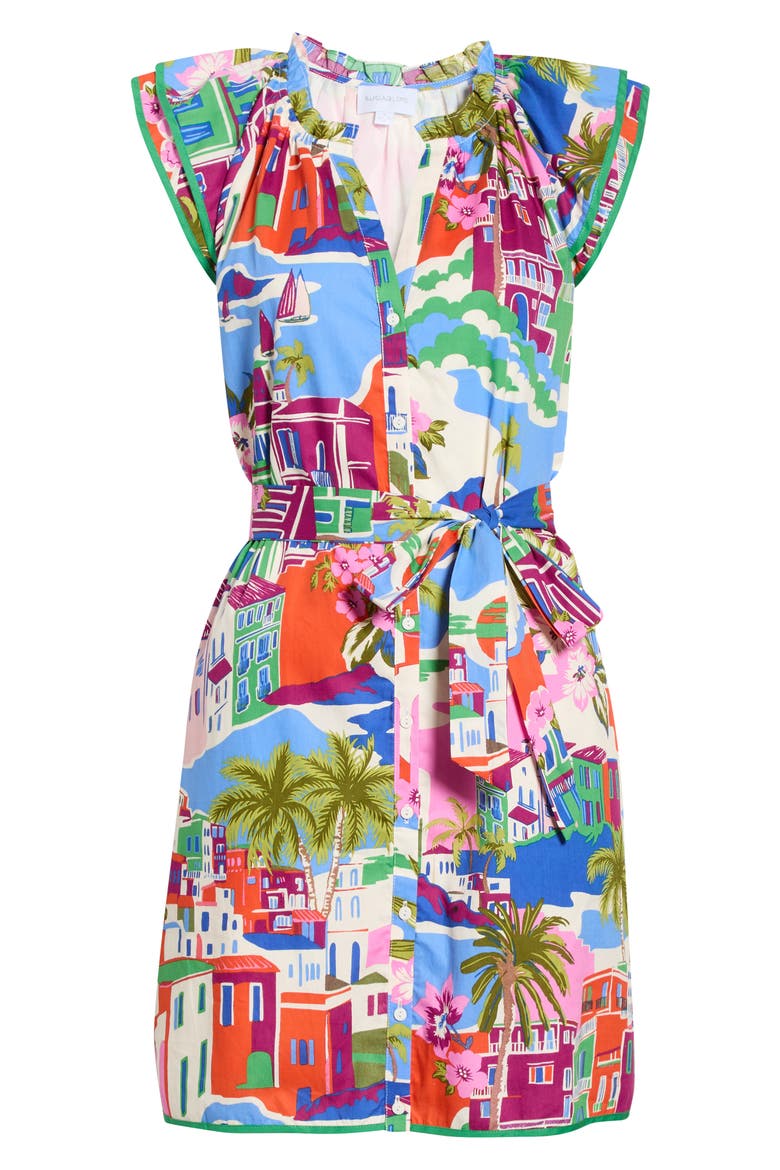 Punta Alta Olera Shift Dress, Alternate, color, CREAM-BLUE-MULTI