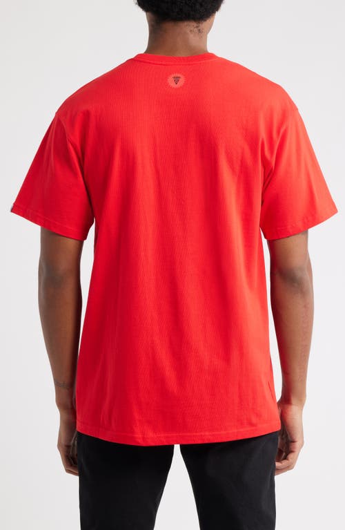 Icecream Stop Light Graphic T-shirt In Red