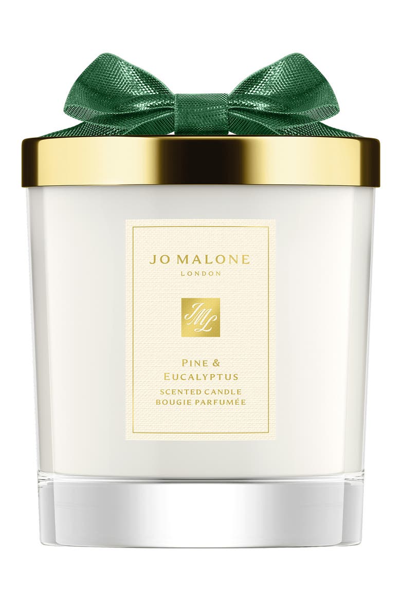 Pine & Eucalyptus Home Candle, Main, color, NO COLOR