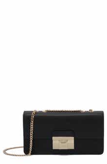 Furla Venere Convertible Leather Shoulder Bag