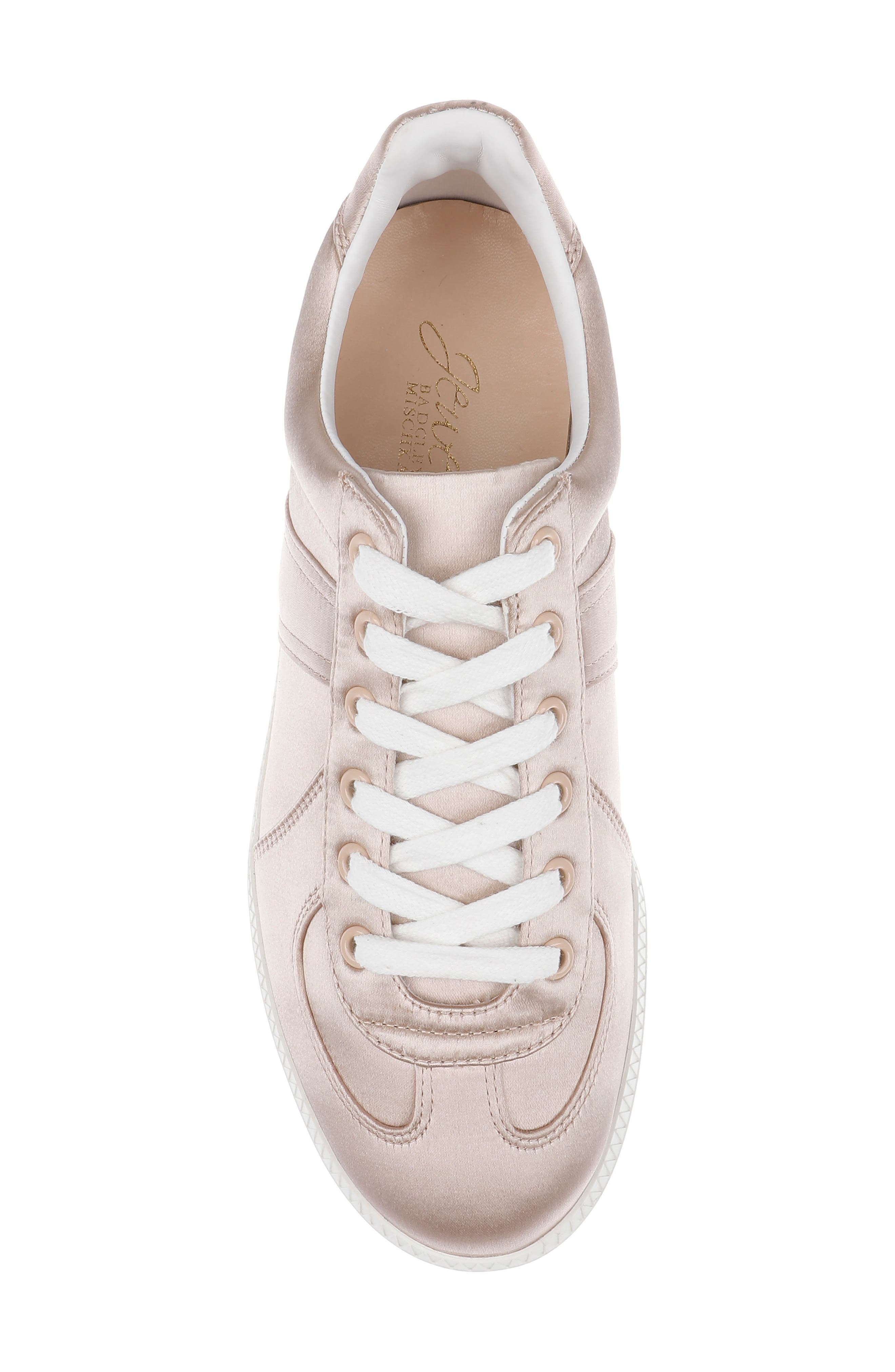 Imara Sneaker, Alternate, color, NUDE SATIN