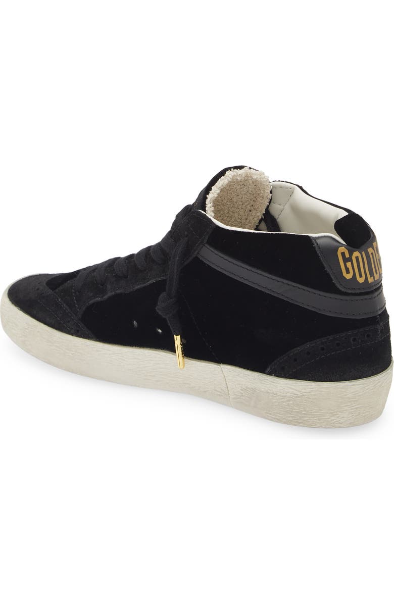 Golden Goose Mid Star Velvet Sneaker, Alternate, color,