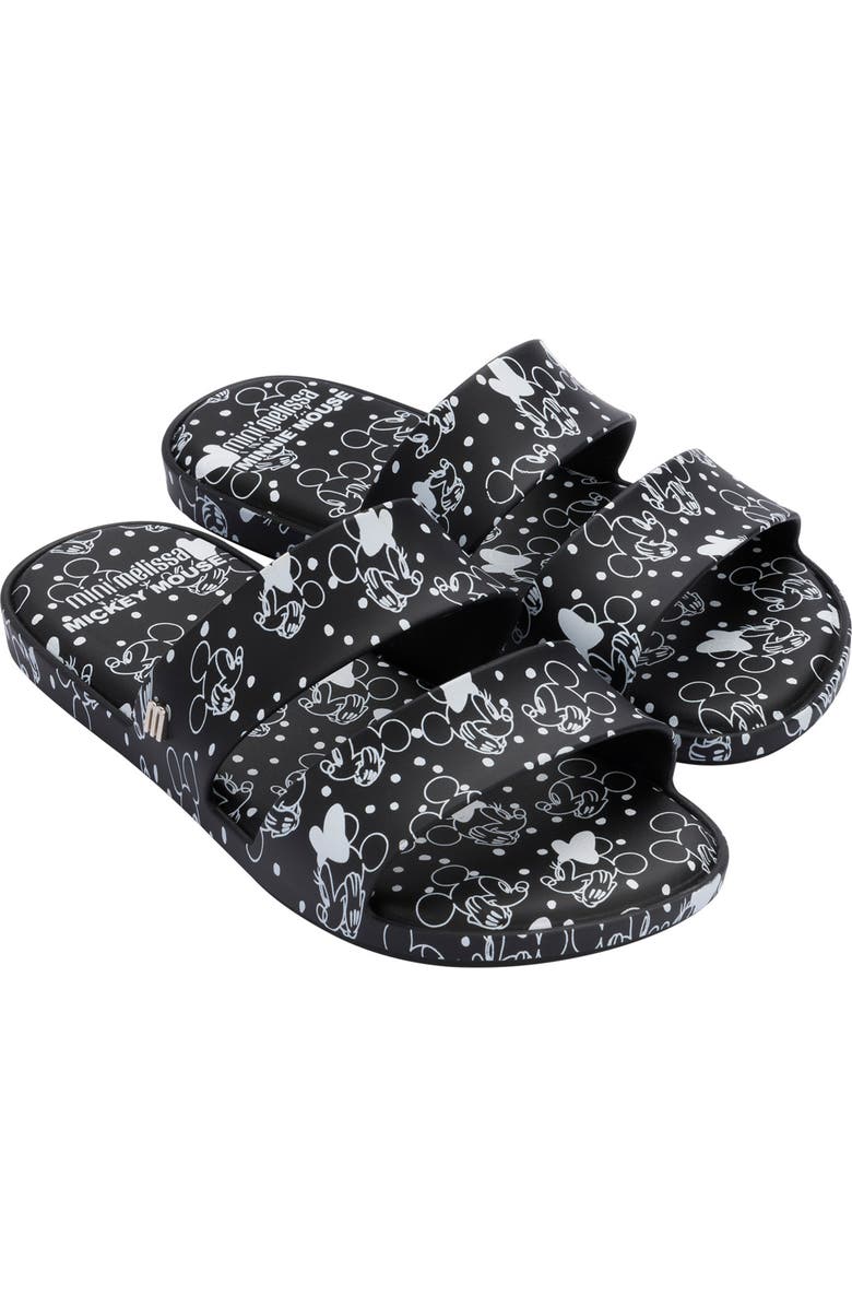Mel by Melissa x Disney Mickey Mouse Slide Sandal, Main, color,