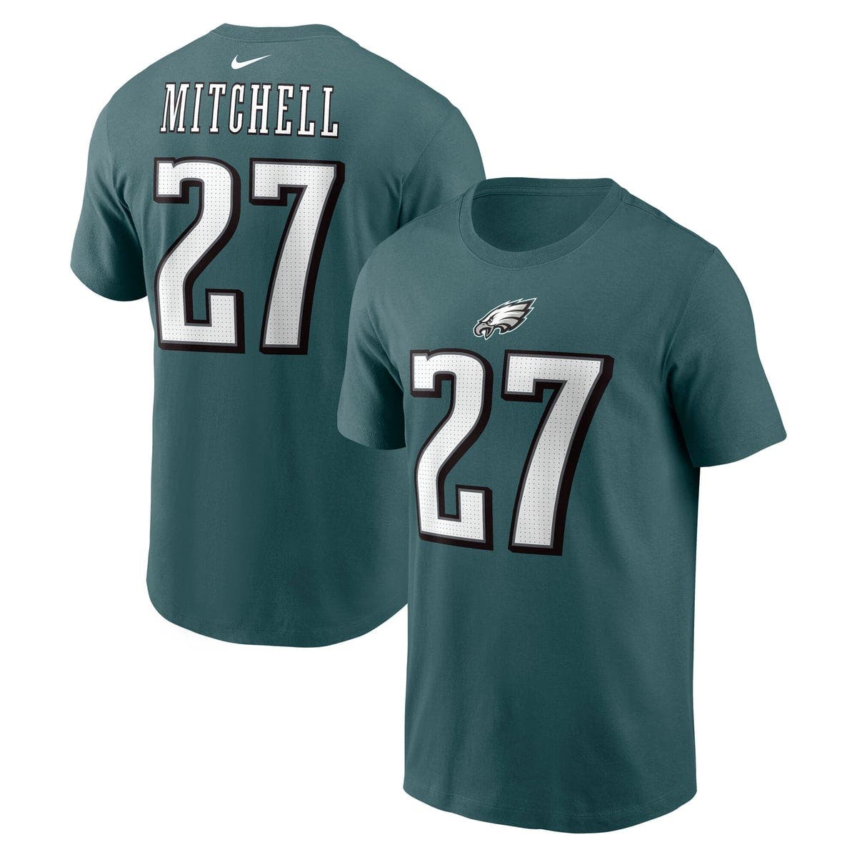 Nike Men's Nike Quinyon Mitchell Green Philadelphia Eagles Name ...