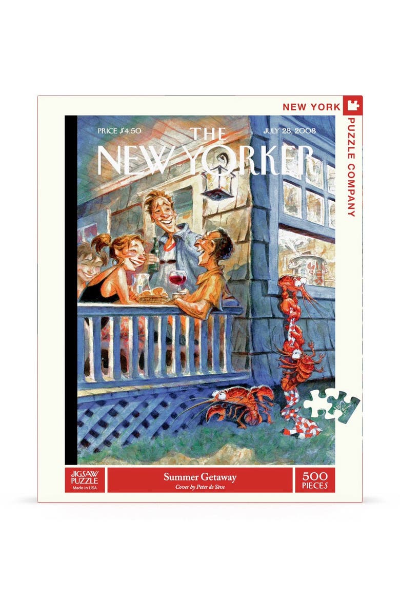 NEW YORK PUZZLE COMPANY Summer Getaway 500 Piece Puzzle, Main, color, NO COLOR