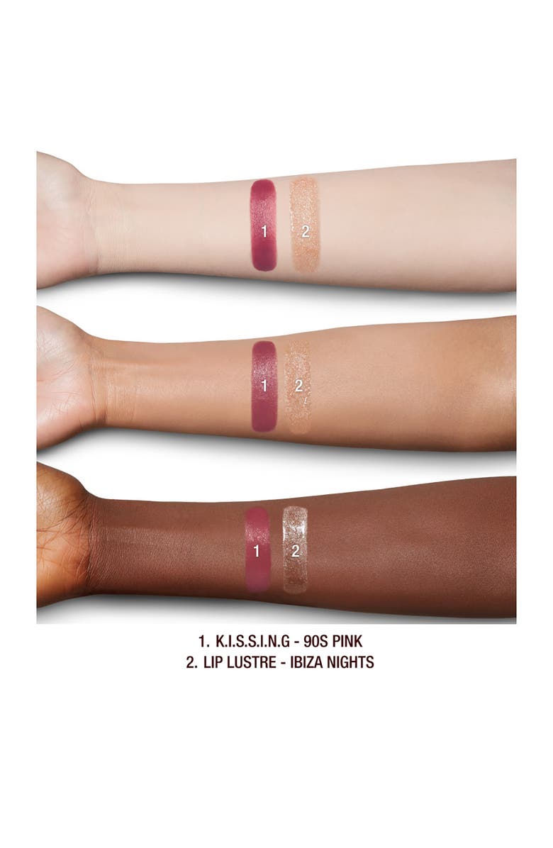 Charlotte Tilbury K.I.S.S.I.N.G. Lip Set, Alternate, color, 90S Pink