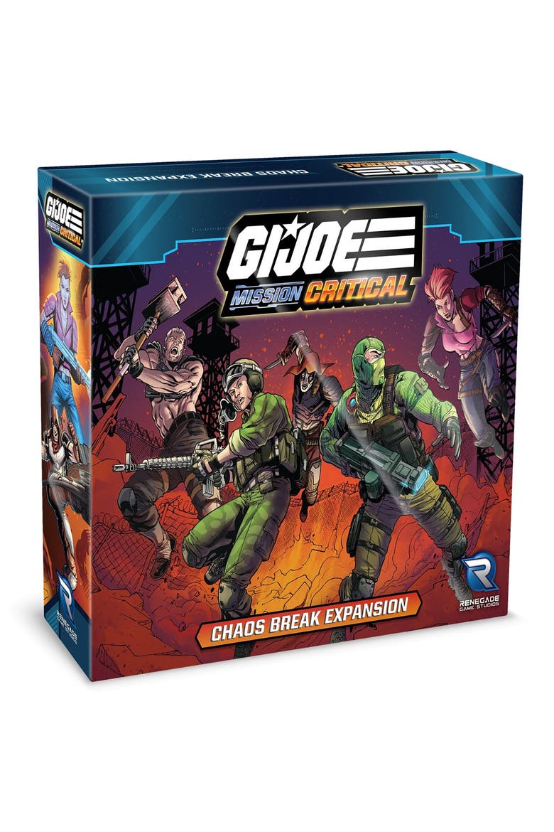 G.I. Joe Mission Critical Chaos Break Expansion Rpg Game, Ages 14+, Main, color, Multicolored