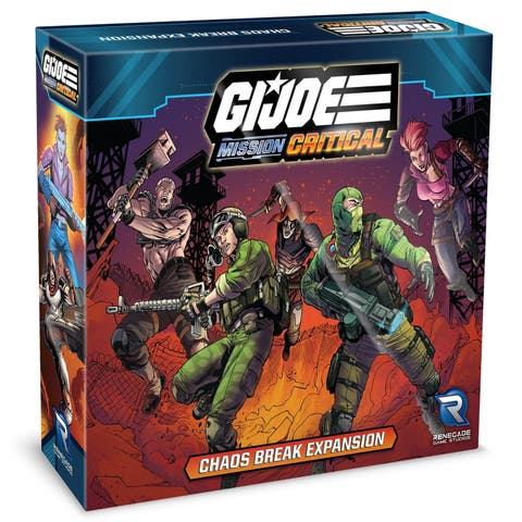 G.I. Joe Mission Critical Chaos Break Expansion Rpg Game, Ages 14+