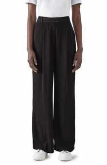 LK Bennett Kelsey Pleat Front Crepe Pants