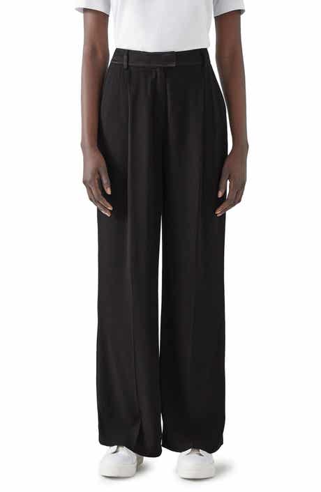 LK Bennett Kelsey Pleat Front Crepe Pants