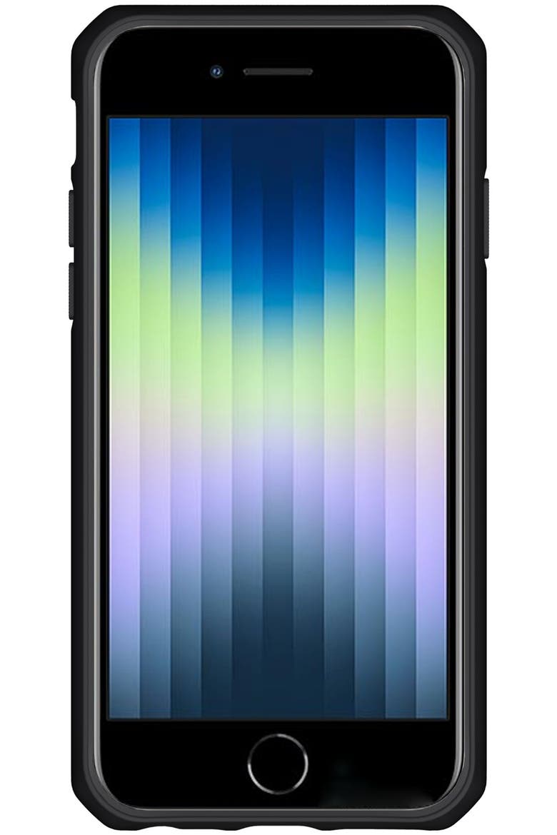 Spectrum Solid Case for Apple iPhone SE 2022 / SE 2020 / 8 / 7 / 6s / 6, Alternate, color, Black