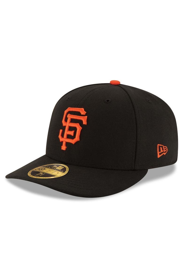 Men's New Era Black San Francisco Giants Authentic Collection On Field Low Profile Game 59FIFTY Fitted Hat, Main, color, BLACK