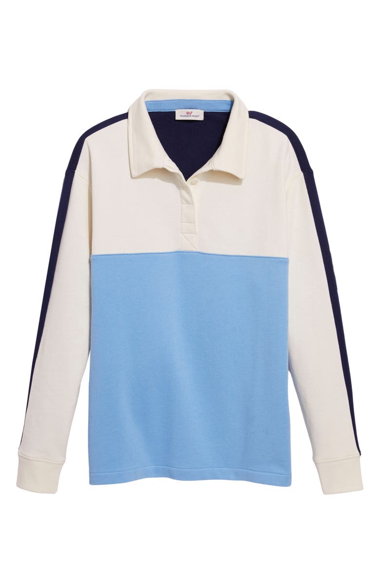 vineyard vines Colorblock Cam Long Sleeve Polo, Alternate, color, 