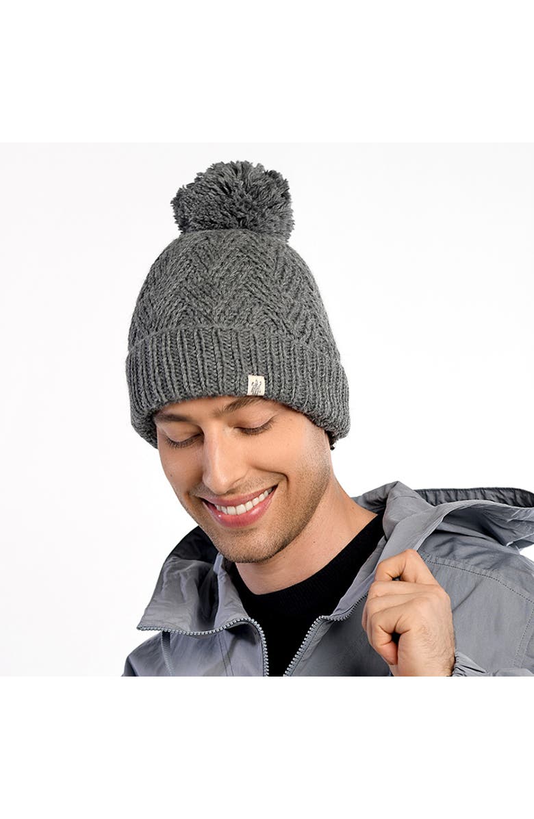 Nirvanna Designs Aspen Hat, Alternate, color, Ash