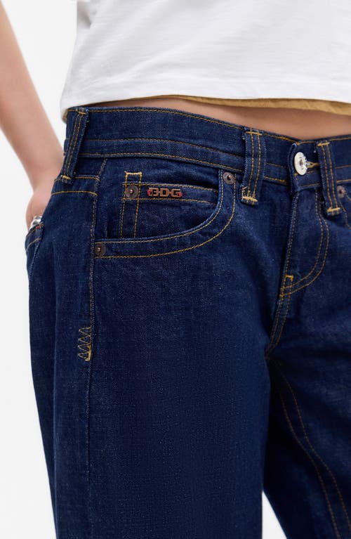 Bdg Urban Outfitters Kayla Low Rise Wide Leg Jeans In Blue