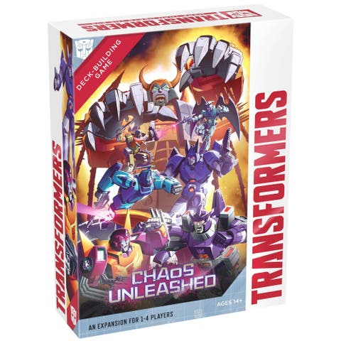 Transformers Deck Building Game Chaos Unleashed
