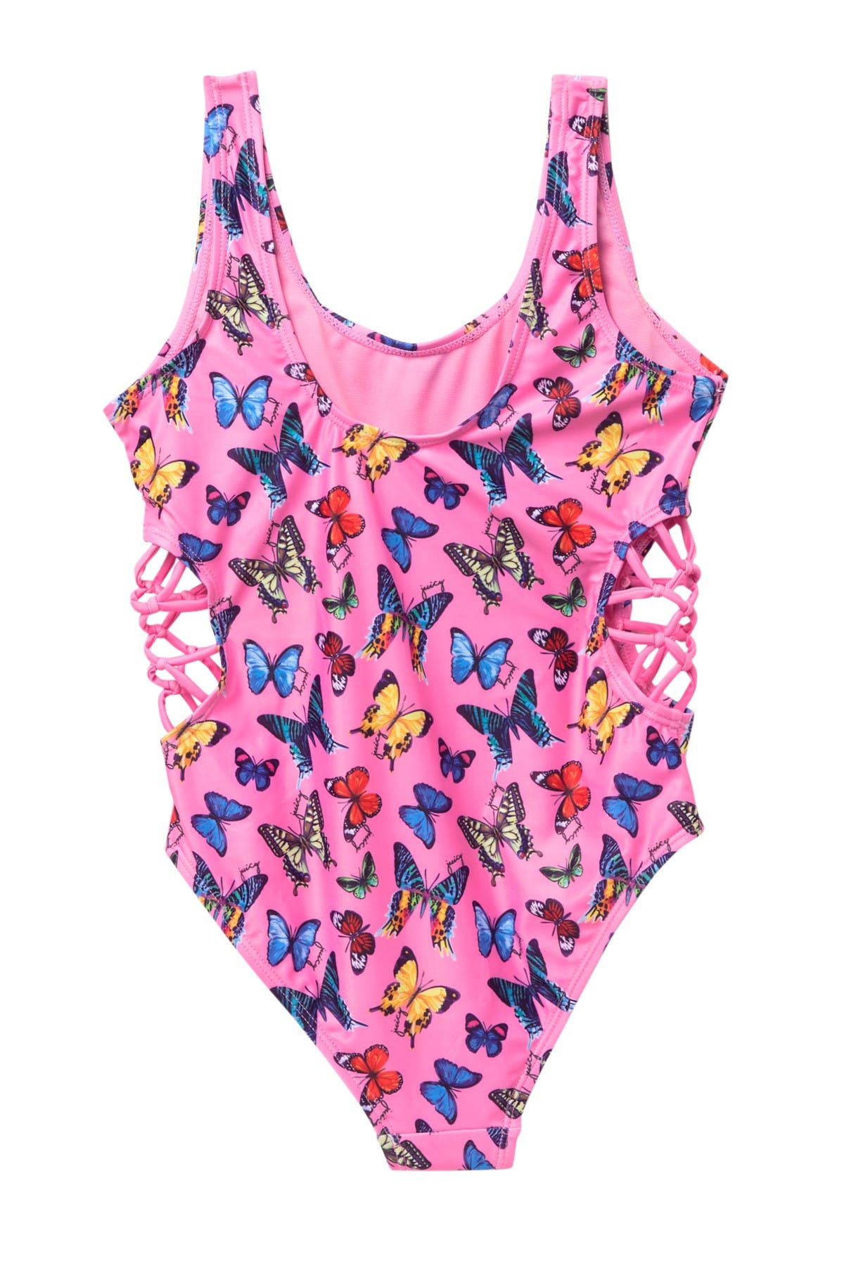 Juicy Couture Butterfly Macrame One-Piece Swimsuit (Women) | Nordstromrack