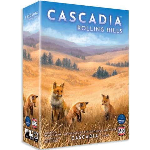 Rolling Hills, Fliprollwrite Board Game, Ages 10+
