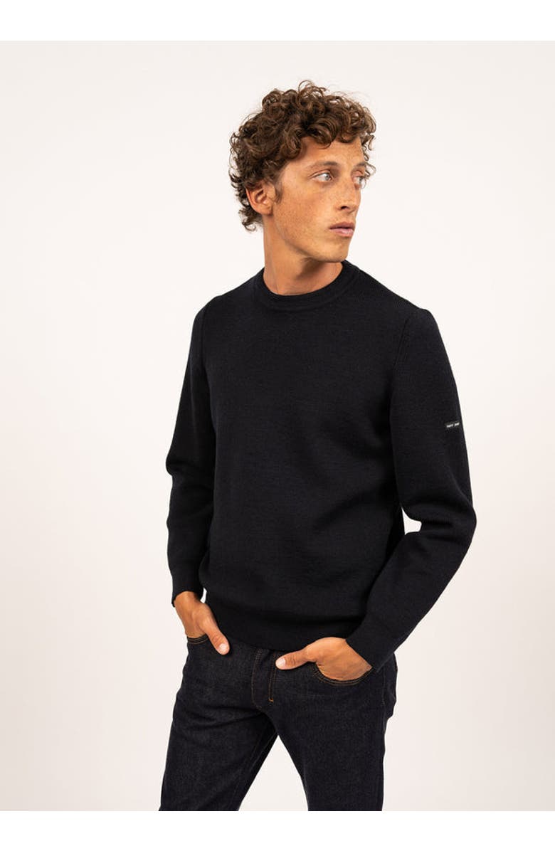Saint James LOCRONAN III - Crew Neck Sweater, Alternate, color, Navy