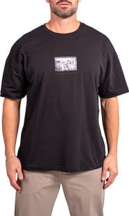 Maceoo Ascension The Strip Appliqué Cotton Graphic T-Shirt