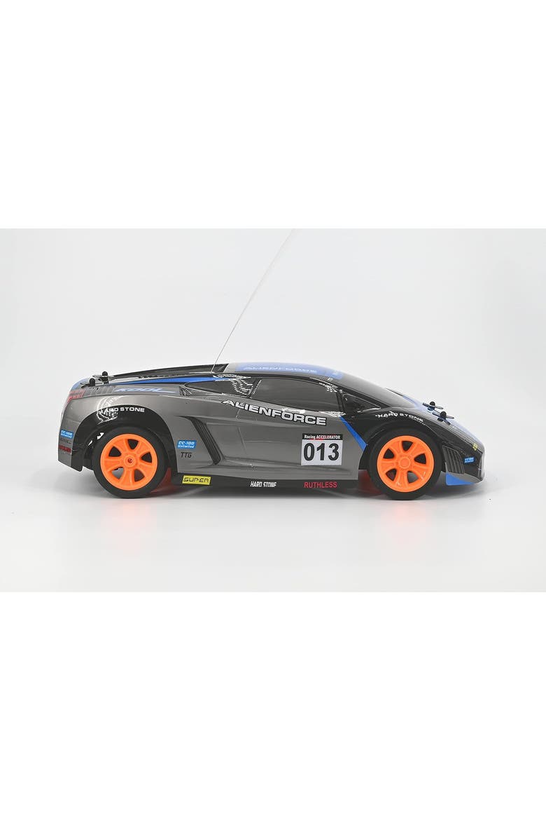 Racing Car RC, Blue Design, Alternate, color, Multicolored