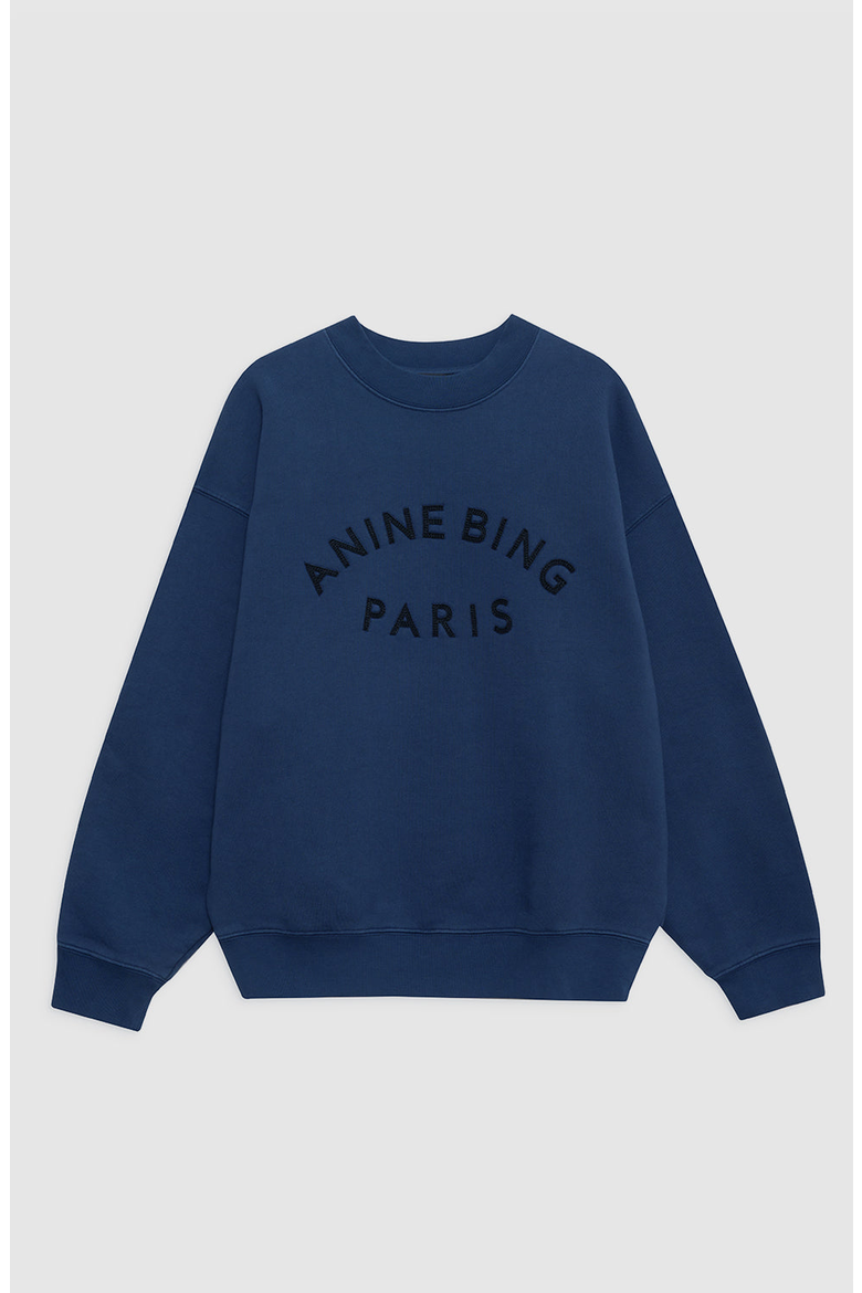 Paris Jaci Sweatshirt, Alternate, color, Washed Navy