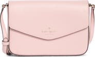 Kate Spade New York envelope flap leather crossbody bag