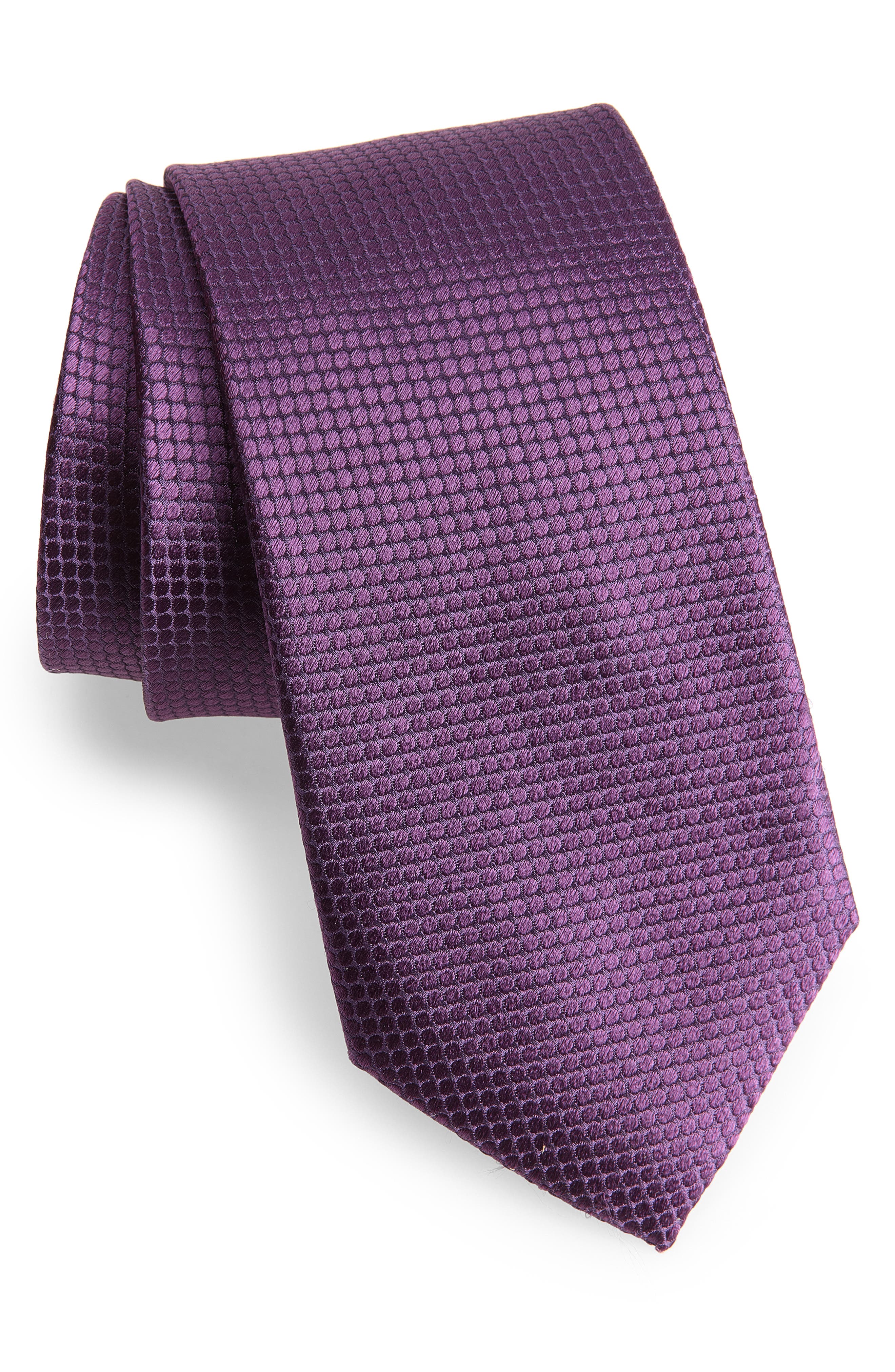 Textured Jacquard Silk Tie