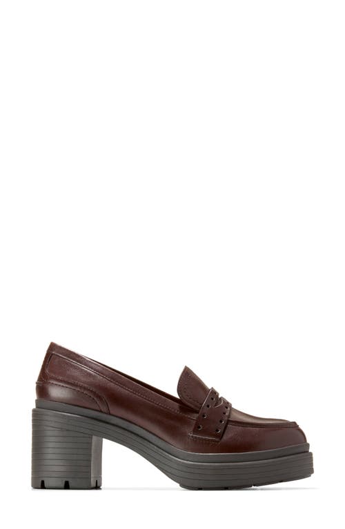 Cole Haan Paderma Penny Loafer Pump In Brown