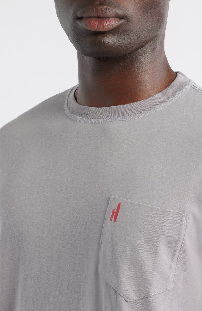 johnnie-O U.S. Palm Graphic Long Sleeve T-Shirt, Alternate, color, Steel