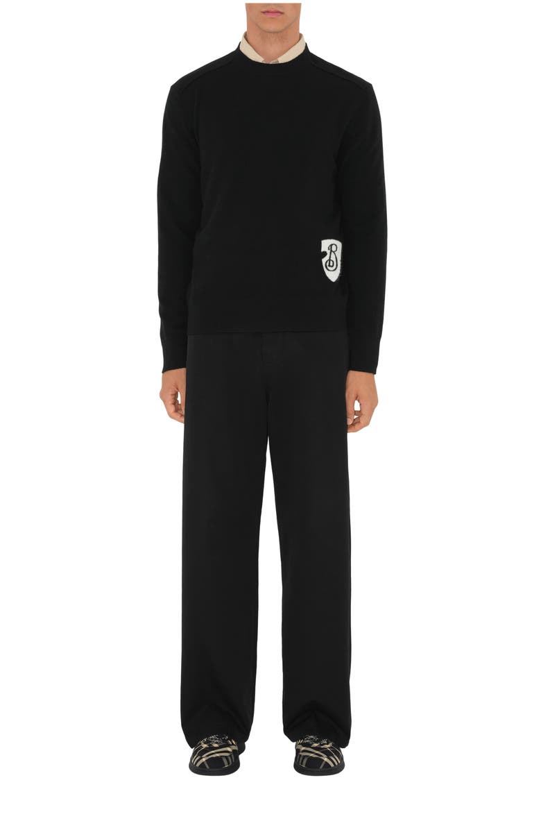 Burberry B Shield Wool Blend Sweater, Main, color,