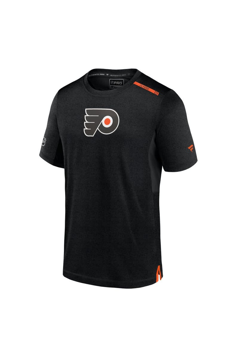 FANATICS Men's Fanatics Black Philadelphia Flyers Authentic Pro Performance T-Shirt, Alternate, color, Black