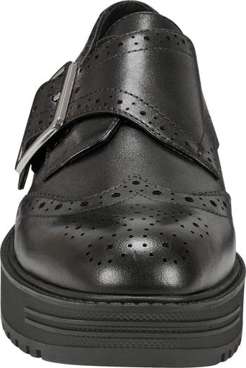 Remona Wingtip Monk Strap Platform Loafer