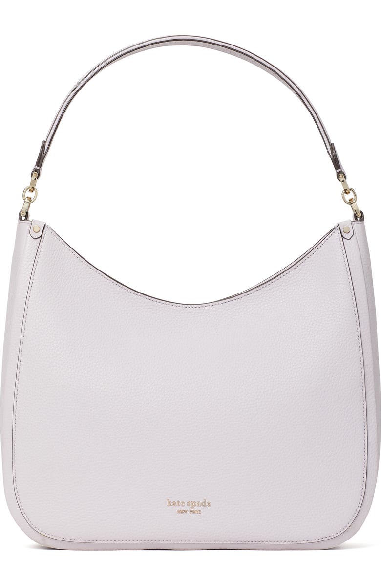 Kate Spade New York roulette large leather hobo bag, Main, color,