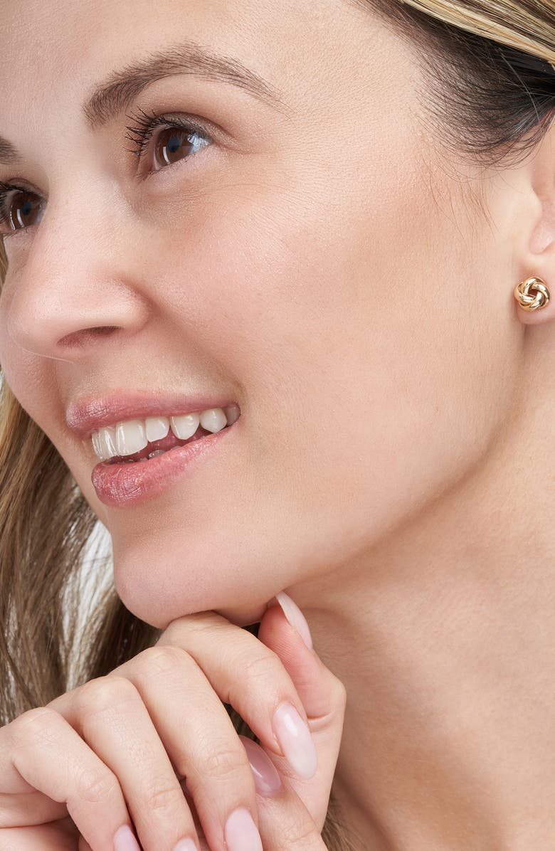 HAWLEY ST Love Knot Stud Earrings, Alternate, color, 