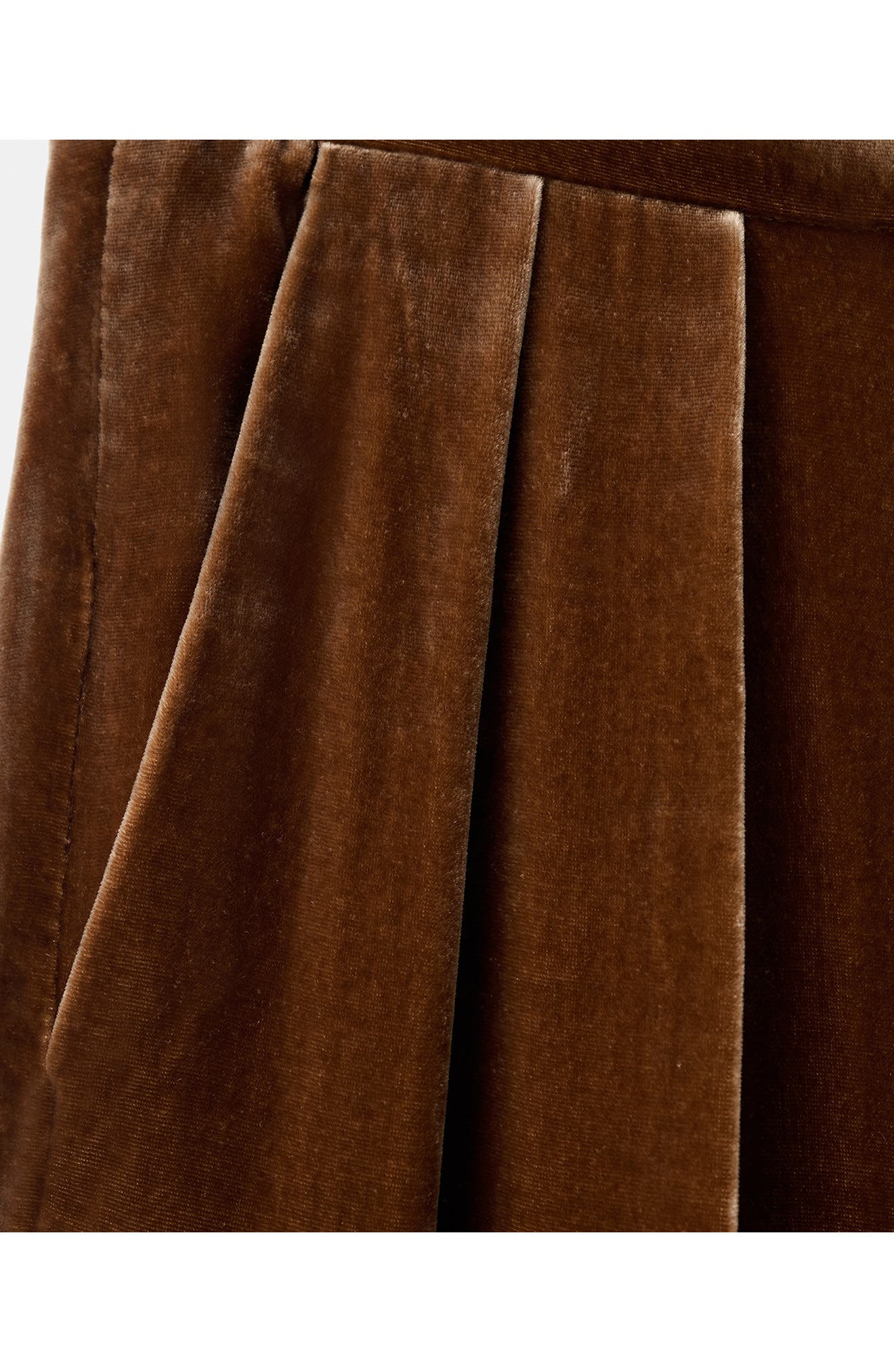 Straight Leg Velvet Pants - image 2