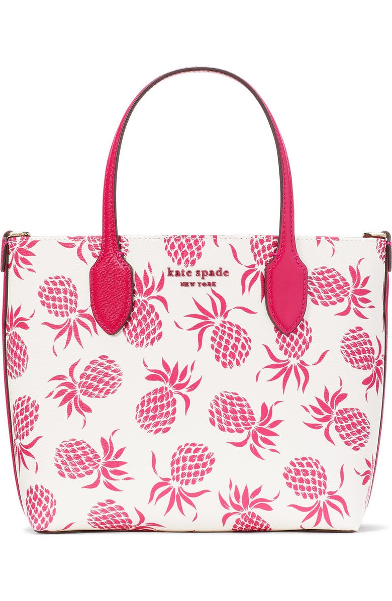 Kate Spade New York bleecker pineapple print tote, Main, color,