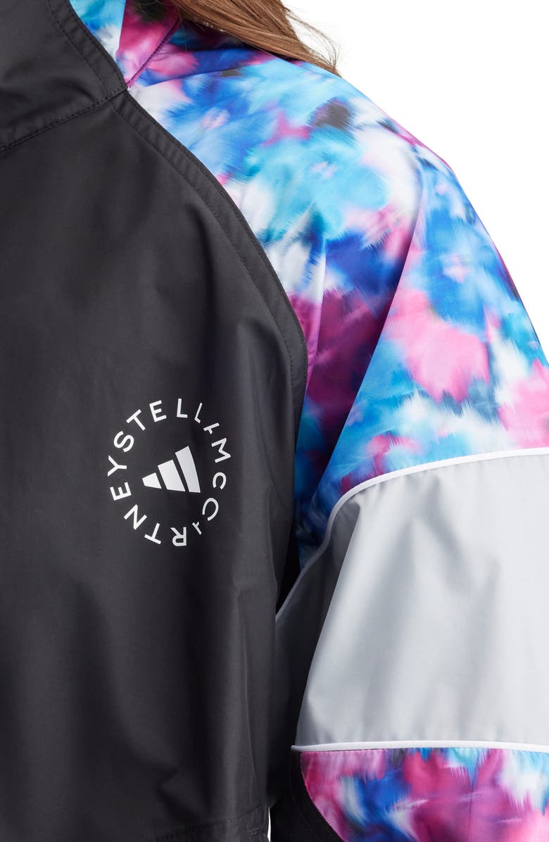 adidas by Stella McCartney Track Jacket, Alternate, color, Signal Cyan