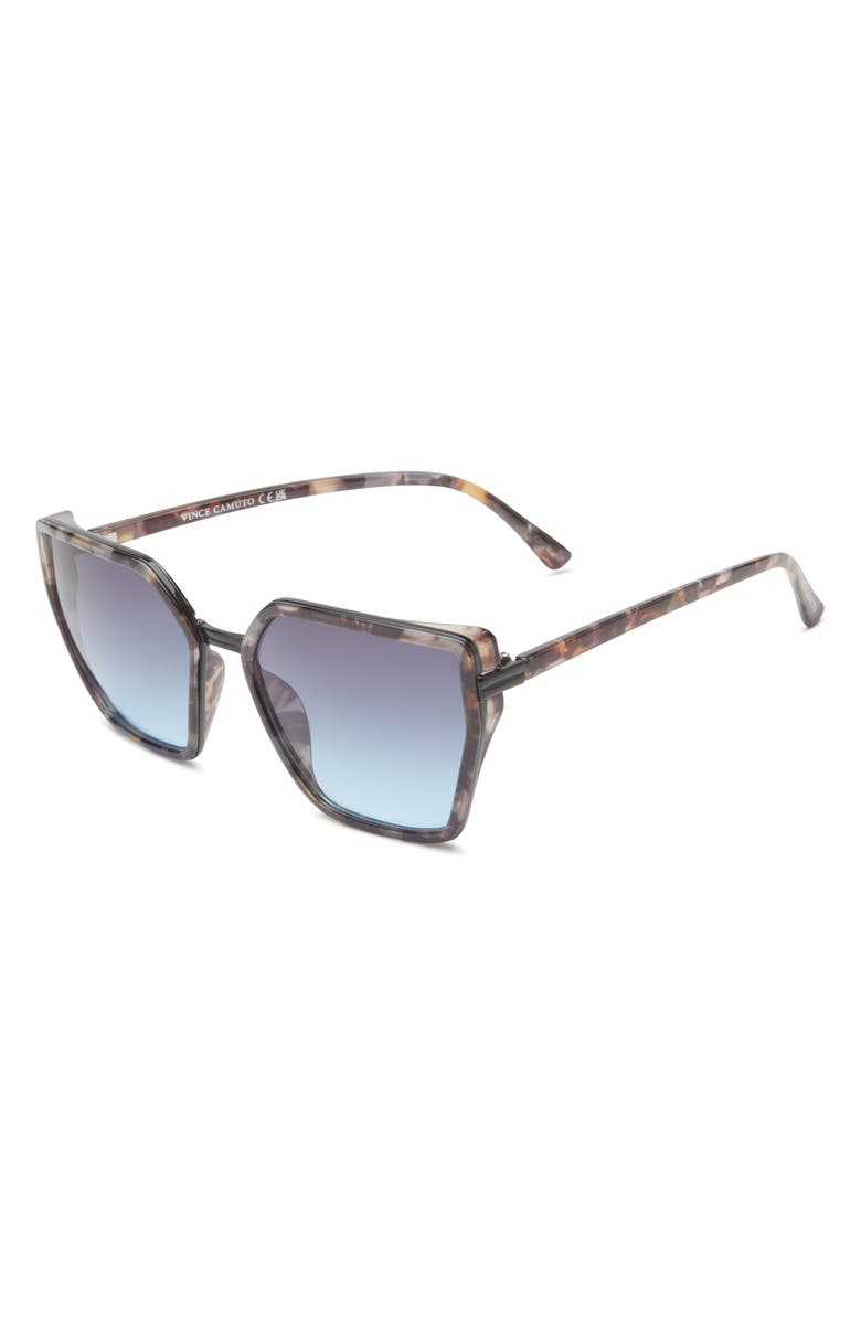 Vince Camuto 58mm Gradient Cat Eye Sunglasses, Alternate, color, Oatmeal