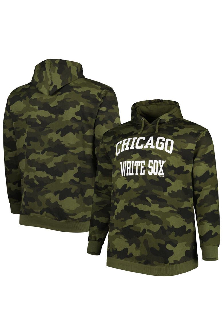Men's Camo Chicago White Sox Allover Print Pullover Hoodie, Main, color, Camo